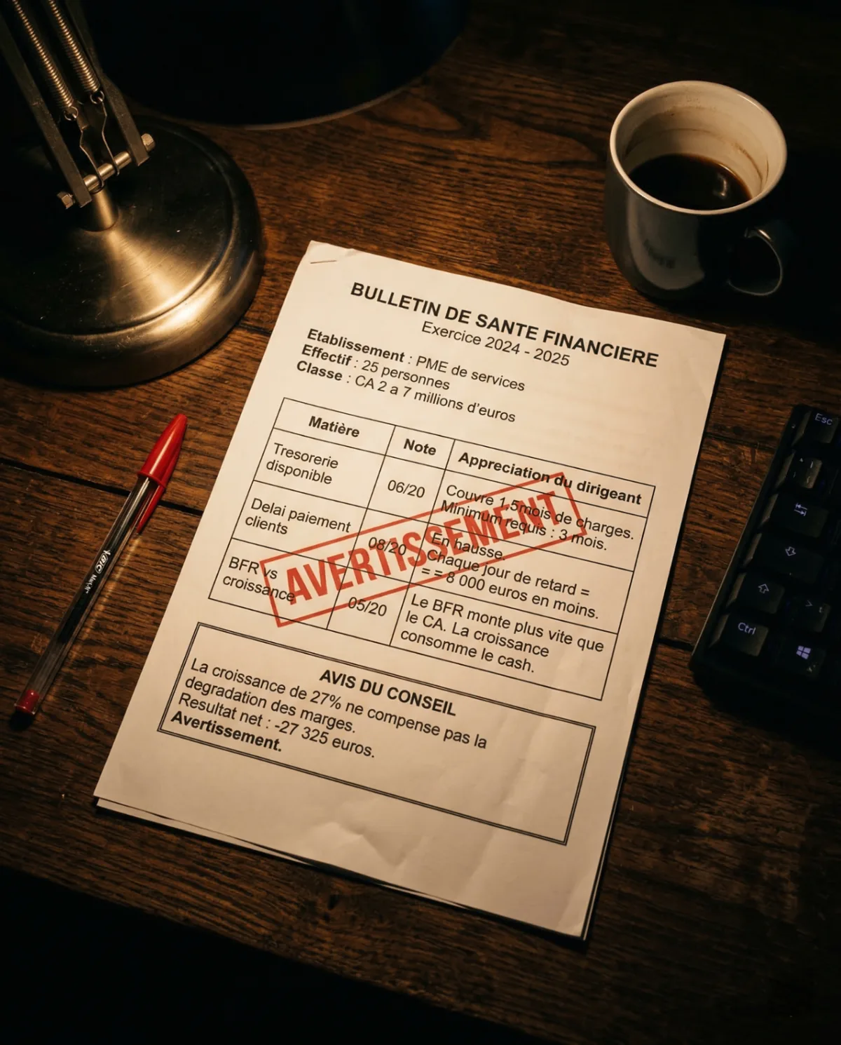 Ton bilan annuel, c'est le conseil de classe de ton entreprise